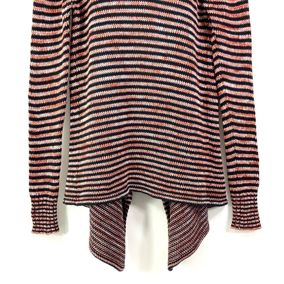 VOLCOM Long Sleeve Sweater Medium Open Front Cardigan Duster Sweater D16 - Picture 7 of 8